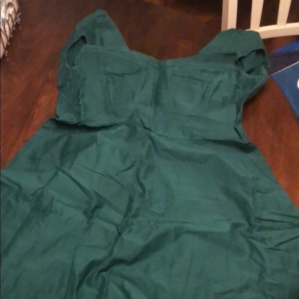 Green dress never been worn
